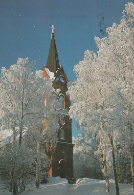 KIRKKOKORTTI - MÄNTSÄLÄN KIRKKO - 1