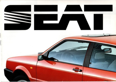 Seat Ibiza ja Malaga -esite, 1987