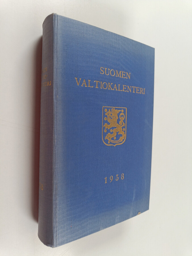 Suomen valtiokalenteri vuodeksi 1958