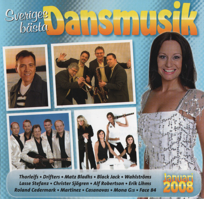 Sveriges Bästa Dansmusik - 2008 - Januari 2008 - CD