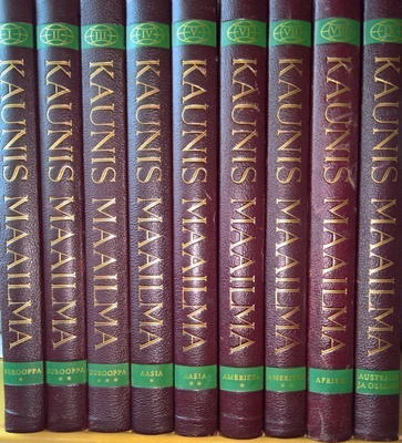 Kaunis maailma 1-9 - vanha kirjasarja