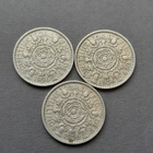 two shillings 1956, 3kpl - pikkukuva 2