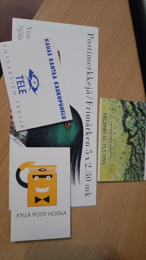 4 kpl e.p.l.lintuaiheisia vihkoja