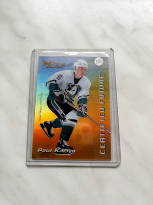 1995-96 Select Certified Future Paul Kariya #3of10