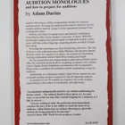 Adam Darius : Audition monologues and how to prepare for ... - pikkukuva 2