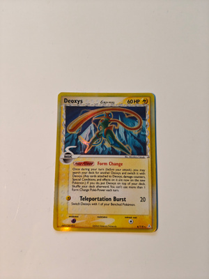 Pokémon Deoxys, Speed Forme 6/110 – EX Holon Phantoms 2006