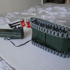 Panssarivaunu M-40 Peltilelu made in Japan Modern Toys - pikkukuva 5
