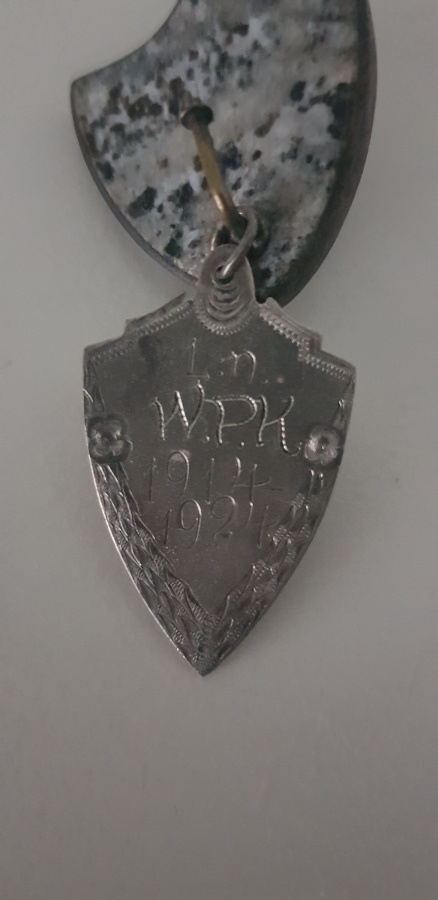 WPK Palvelusvuosimerkki / Ansiomerkki hopea 1914 - 1924