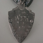 WPK Palvelusvuosimerkki / Ansiomerkki hopea 1914 - 1924 - pikkukuva 1