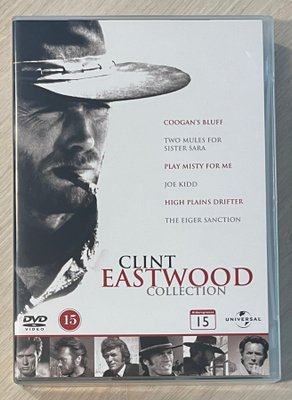 Clint Eastwood -kokoelma (6DVD) 6 elokuvaa (UUSI)