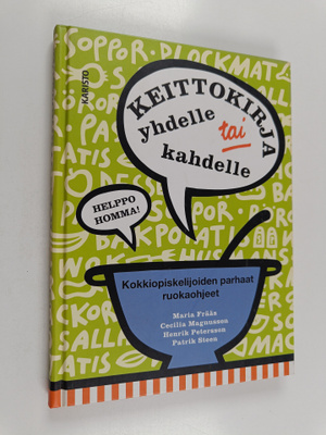 Maria Frääs ym. : Keittokirja yhdelle tai kahdelle : Kokk...
