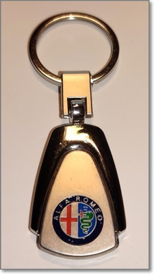 Alfa Romeo avaimenperä - ruostumatonta terästä
