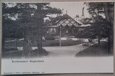 Helsinki Korkeasaari postikortti+negatiivi