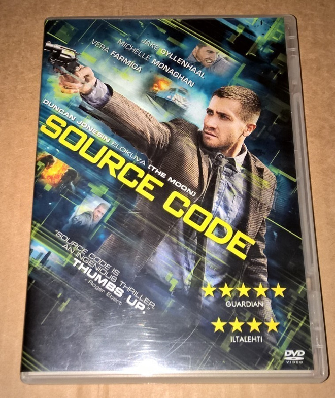 SOURCE CODE DVD TOIMINTA SCI-FI