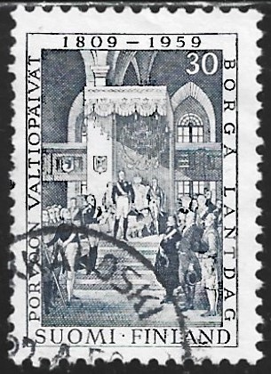1959 Porvoon valtiopäivät leimattu LaPe 504