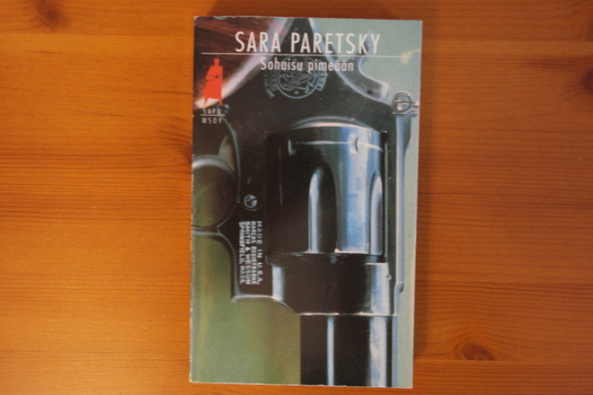 Sara Paretsky:Sohaisu pimeään.1.p.1990.Nid.Sapo 339.