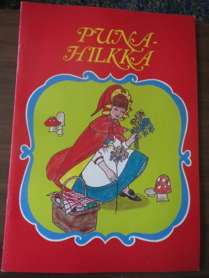 Punahilkka - tavutettu lasten kuvakirjanen 1970-luku