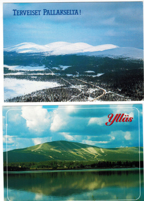 Ylläs ja Pallas - Postikortit