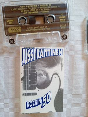 C- KASETTI: JUSSI RAITTINEN : ROCKIN 50