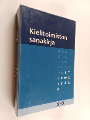Kielitoimiston sanakirja 3. osa : S-Ö