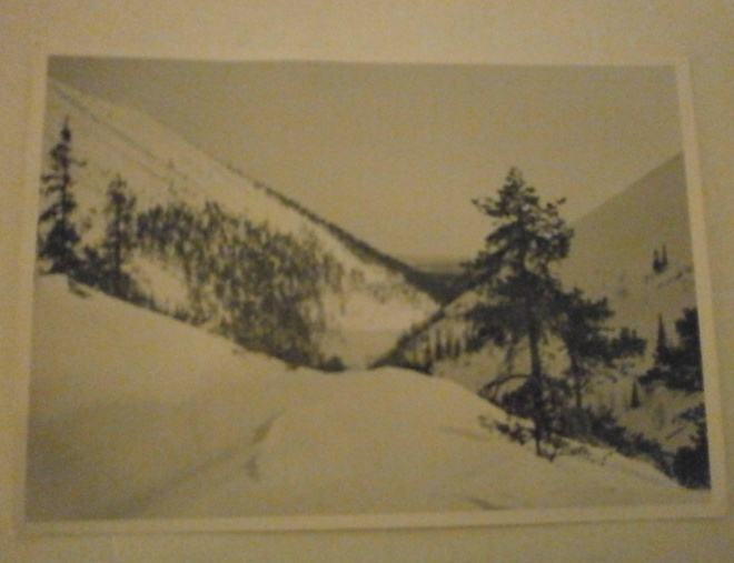 Lappi, Pyhätunturi, talvimaisemaa, mv valokuvapk, p. 1981