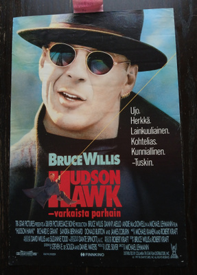 Elokuvajuliste Hudson Hawk - varkaista parhain