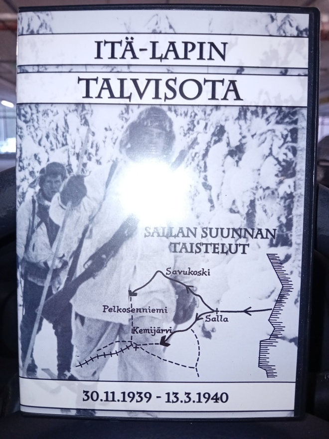 Dvd Itä-Lapin talvisota ( SIS POSTIKULU )