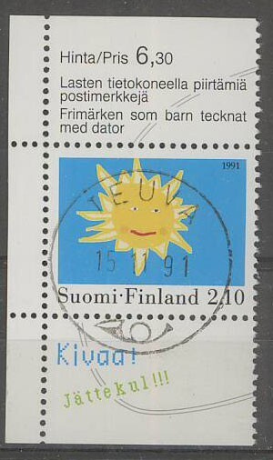 1991 lasten piirustuksia aurinko loisto