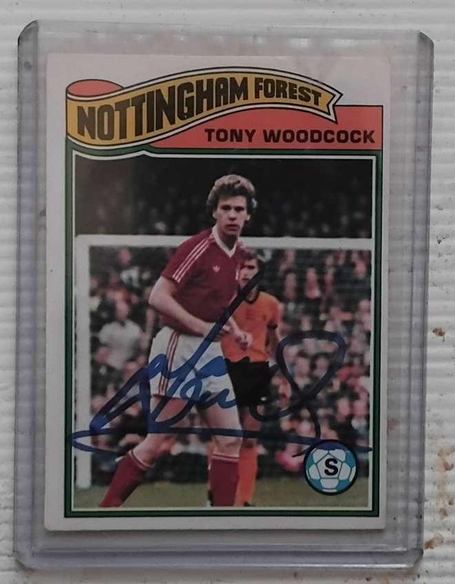Tony Woodcock Nottingham signed
