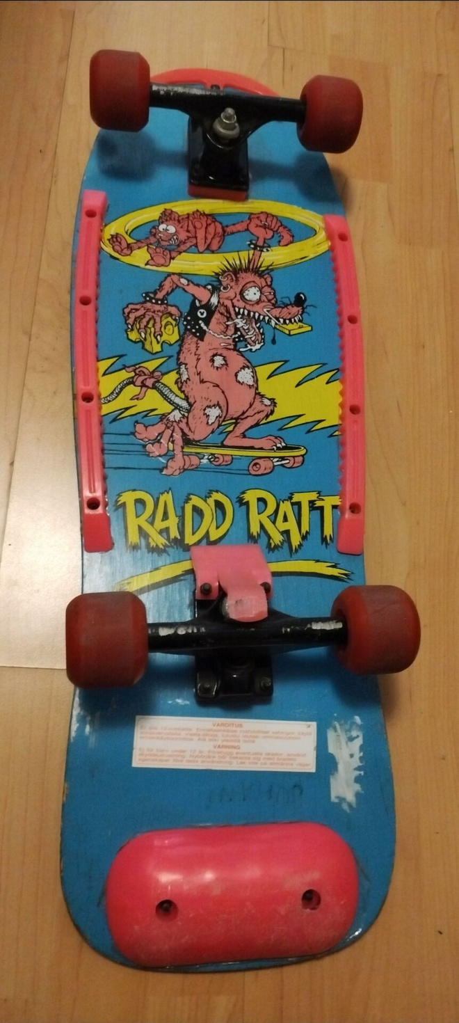 Radd ratt vintage skeitti 80-90 luku