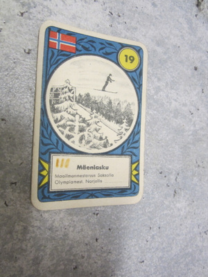 KERÄILYKORTTI BERLIININ OLYMPIALAISTA 1936