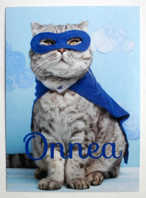 Superkissa, Onnea - uusi kortti