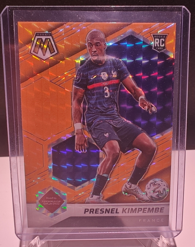 Presnel Kimpembe - Orange Fluorescent Mosaic Prizm
