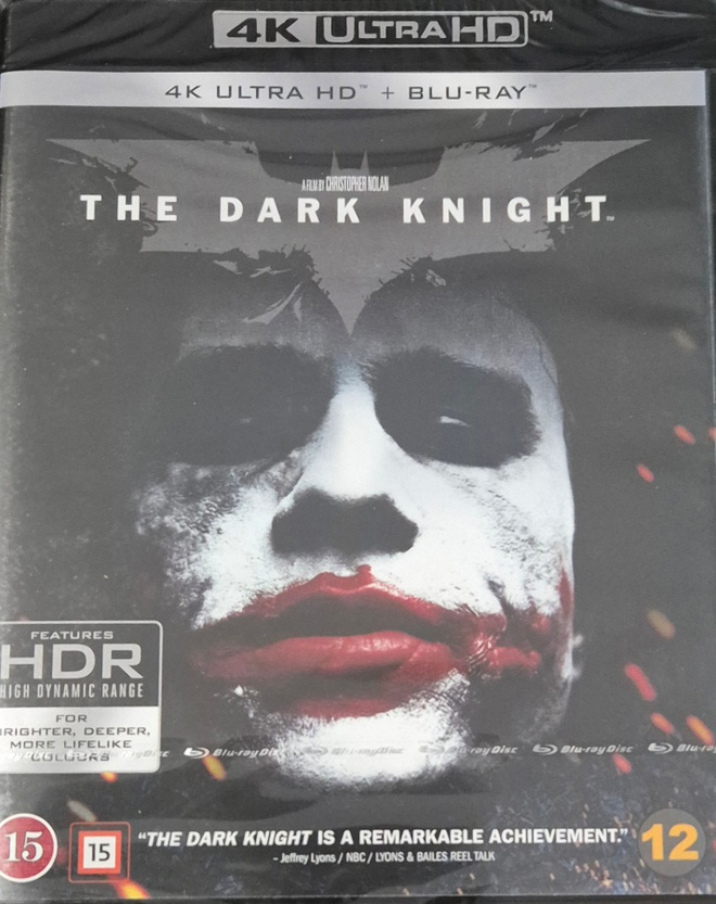Yön ritari / The Dark Knight (4K Ultra HD + Blu-ray)