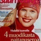 SUURI KÄSITYÖ 2/ 2001 TOIVEOHJE: MUKAVAN OLON ÄITIYSVAATTEET