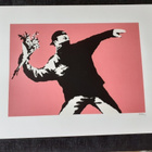 Bansky Litografia sign.numeroitu.katso.nyt ALE. - pikkukuva 1