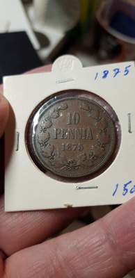 10 PENNIÄ 1875
