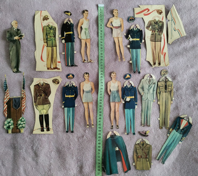 Paperinuket häävieraat? 1940-luku