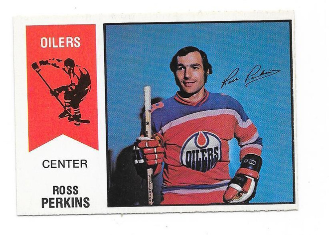 1974-75 OPC WHA #39 Ross Perkins Edmonton Oilers