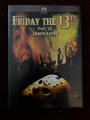 DVD: Friday the 13th part Vi - Jason Lives