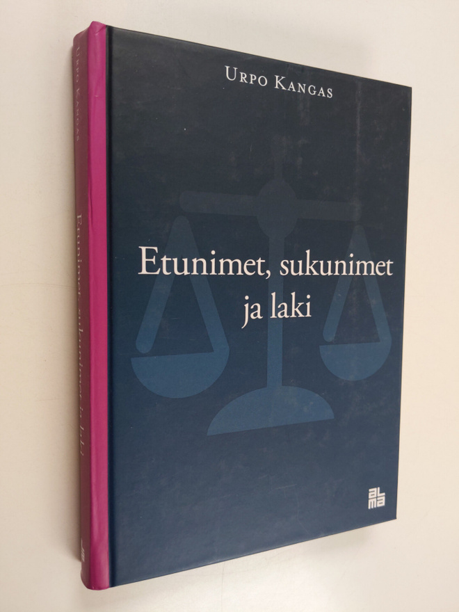 Urpo Kangas : Etunimet, sukunimet ja laki