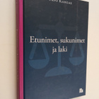 Urpo Kangas : Etunimet, sukunimet ja laki - pikkukuva 1