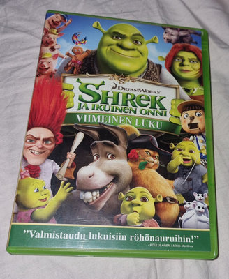 DVD Shrek viimeinen luku