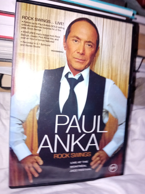 Dvd Paul Anka : Rock swings ( SIS POSTIKULU )