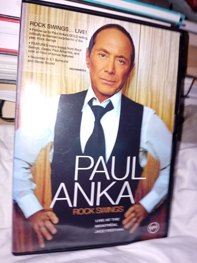 Dvd Paul Anka : Rock swings ( SIS POSTIKULU )