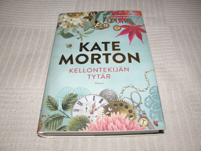 Kate Morton Kellontekijän tytär  -sid