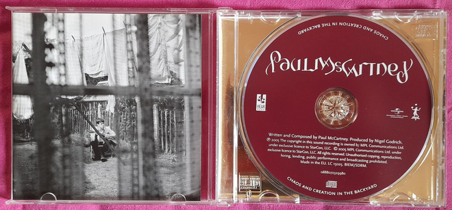 Paul McCartney - Chaos and creation in the backyard cd