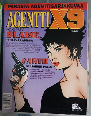Agentti X9 Albumi 1991: Modesty Blaise