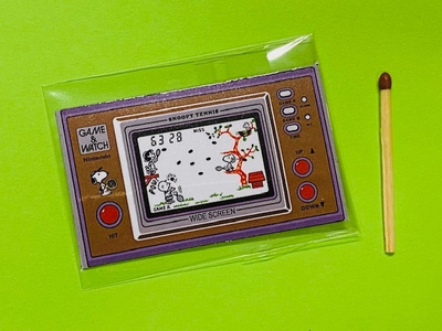 Nintendo Game & Watch Snoopy tennis Jääkaappimagneetti