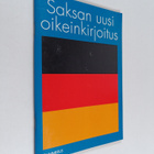 Saksan uusi oikeinkirjoitus - pikkukuva 1